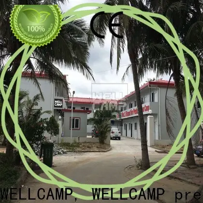 WELLCAMP, WELLCAMP prefab house, WELLCAMP container house economical T prefabricated House refugee house for office 1