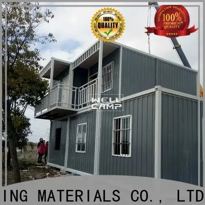 WELLCAMP, WELLCAMP prefab house, WELLCAMP container house recyclable container house home for goods 1