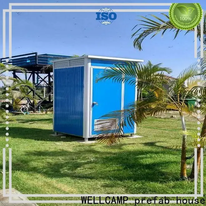 WELLCAMP, WELLCAMP prefab house, WELLCAMP container house movable best portable toilet public toilet wholesale 1