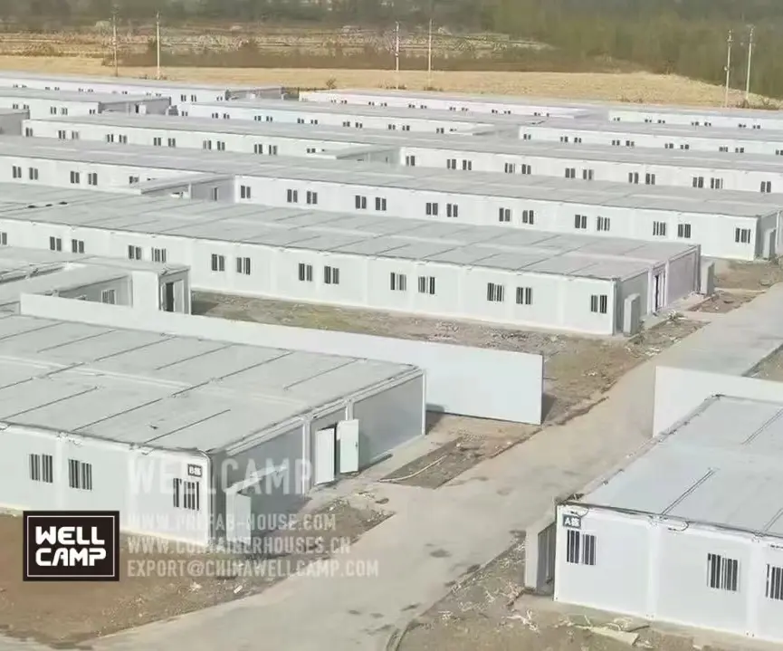 WELLCAMP, WELLCAMP prefab house, WELLCAMP container house two floor prefab house china container for apartment3 3