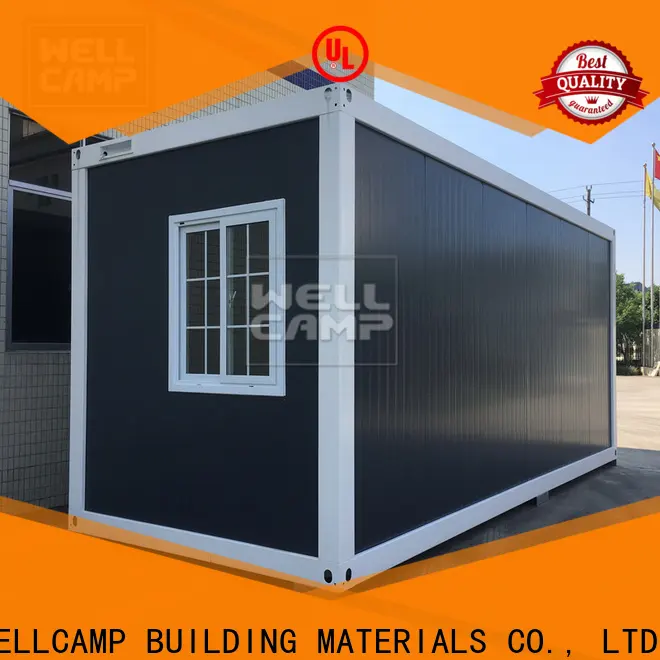 WELLCAMP, WELLCAMP prefab house, WELLCAMP container house wool container house with walkway for sale 1