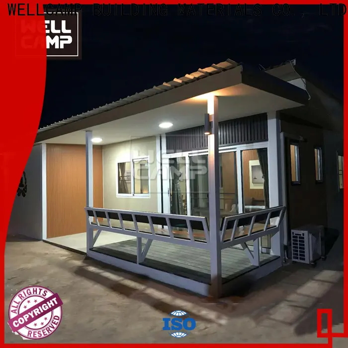 WELLCAMP, WELLCAMP prefab house, WELLCAMP container house sea can homes in garden for resort1 1