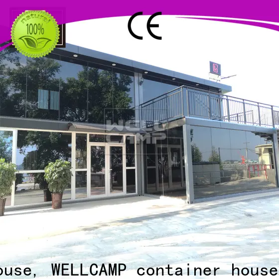 WELLCAMP, WELLCAMP prefab house, WELLCAMP container house two floor luxury container homes labour camp1 1