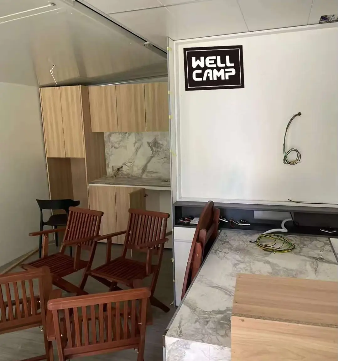 WELLCAMP, WELLCAMP prefab house, WELLCAMP container house luxury prefabricated houses container for sale1 2