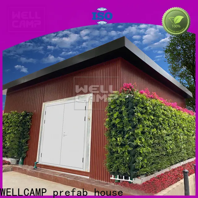 WELLCAMP, WELLCAMP prefab house, WELLCAMP container house china luxury living container villa in garden for sale1 1
