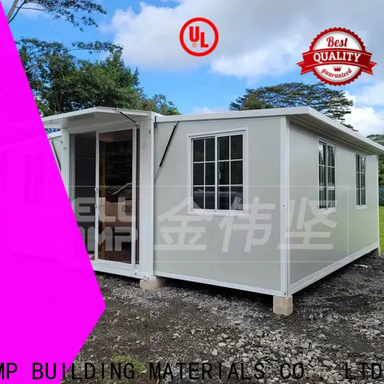 WELLCAMP, WELLCAMP prefab house, WELLCAMP container house big size detachable container house with walkway for office 1