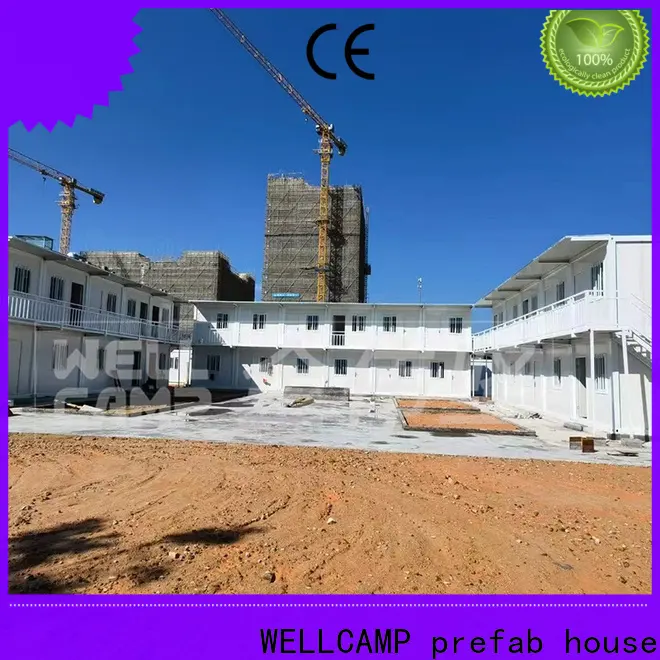 WELLCAMP, WELLCAMP prefab house, WELLCAMP container house modern flat pack container house apartment online 1