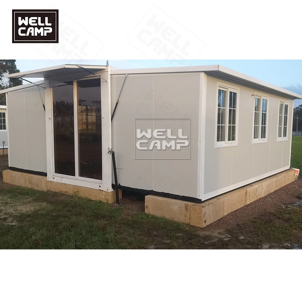 Buen servicio personalizado Proyecto americano de Los Ángeles, California, hogar contenedor expandible con ISO 1