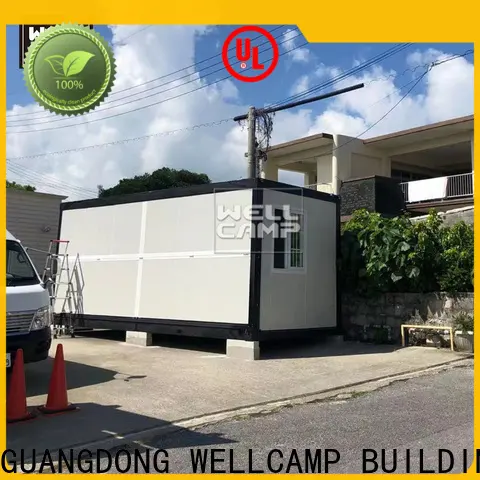 WELLCAMP, WELLCAMP prefab house, WELLCAMP container house two floor prefabricated houses with walkway for sale 1