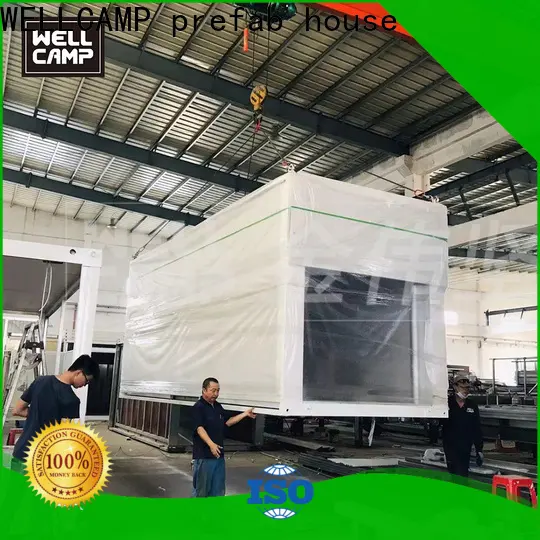 WELLCAMP, WELLCAMP prefab house, WELLCAMP container house mobile detachable container house with walkway for office 1