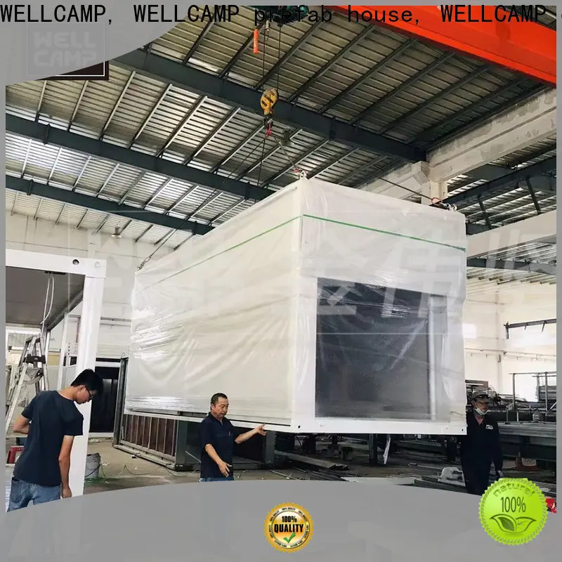WELLCAMP, WELLCAMP prefab house, WELLCAMP container house container shelter with two bedroom for dormitory 1