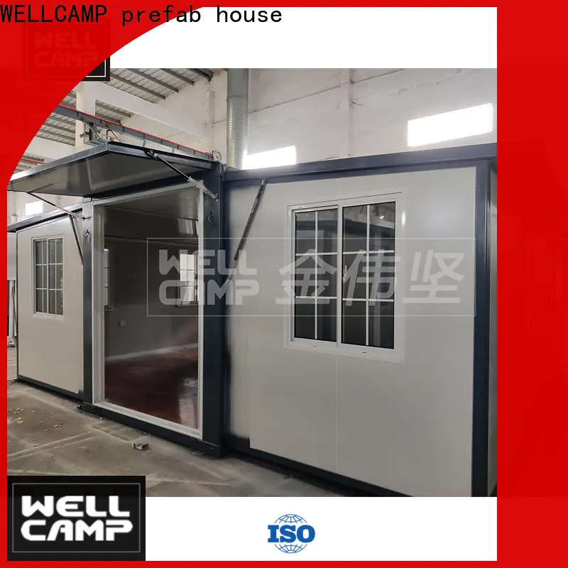 WELLCAMP, WELLCAMP prefab house, WELLCAMP container house detachable container house with walkway for office2 1