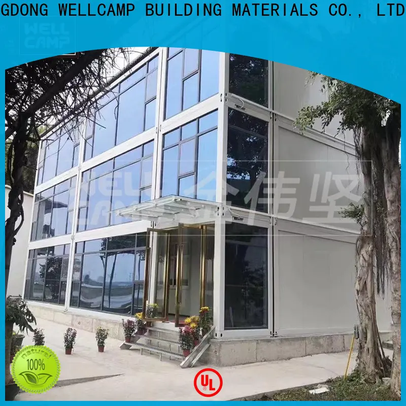 WELLCAMP, WELLCAMP prefab house, WELLCAMP container house new container house with walkway for living2 1