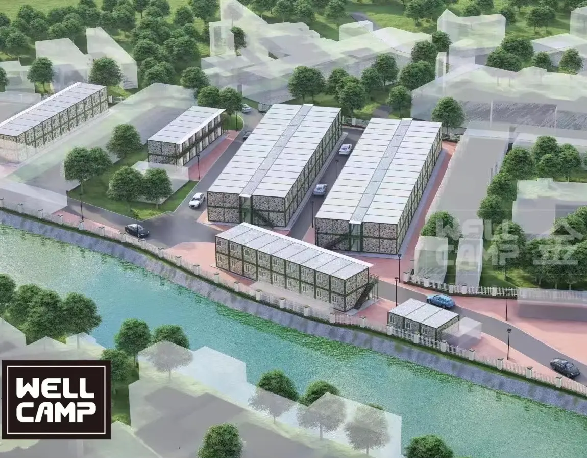 WELLCAMP, WELLCAMP prefab house, WELLCAMP container house shipping container house floor plans supplier wholesale 4