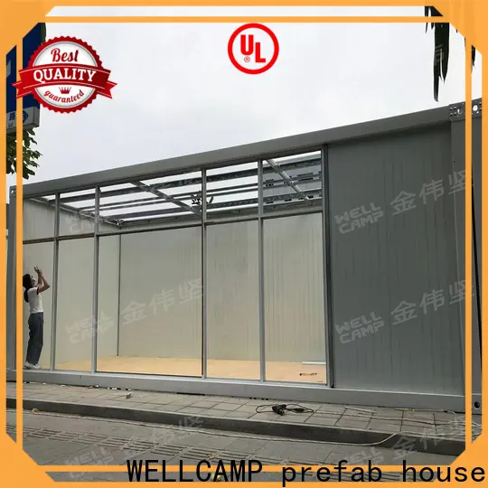 WELLCAMP, WELLCAMP prefab house, WELLCAMP container house prefab house china with walkway for sale3 1