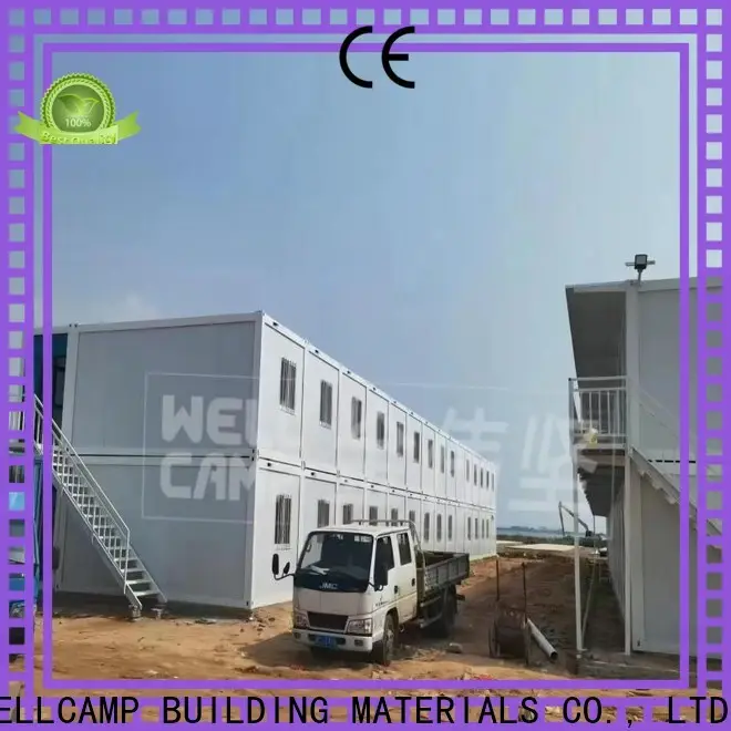 WELLCAMP, WELLCAMP prefab house, WELLCAMP container house roof best shipping container homes with walkway for sale 1