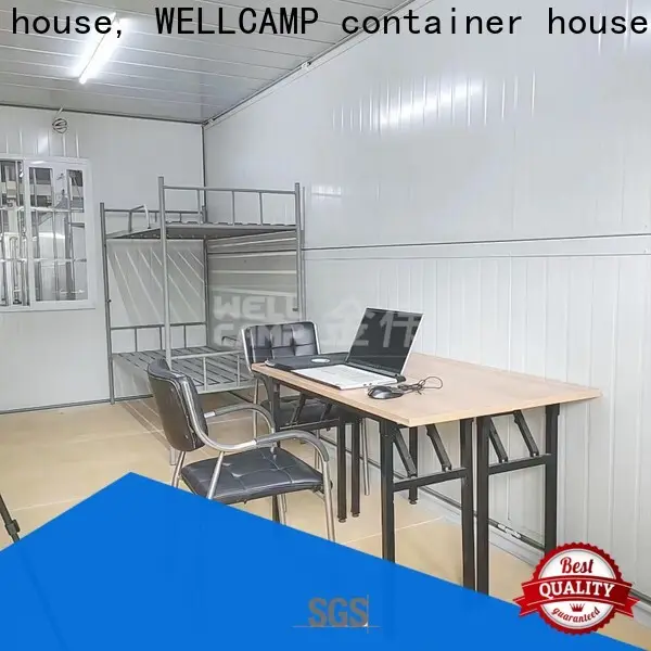 WELLCAMP, WELLCAMP prefab house, WELLCAMP container house luxury prefab house china with walkway for office1 1