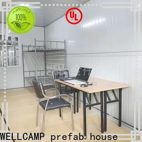 WELLCAMP, WELLCAMP prefab house, WELLCAMP container house panel shipping container homes prices maker for worker 1