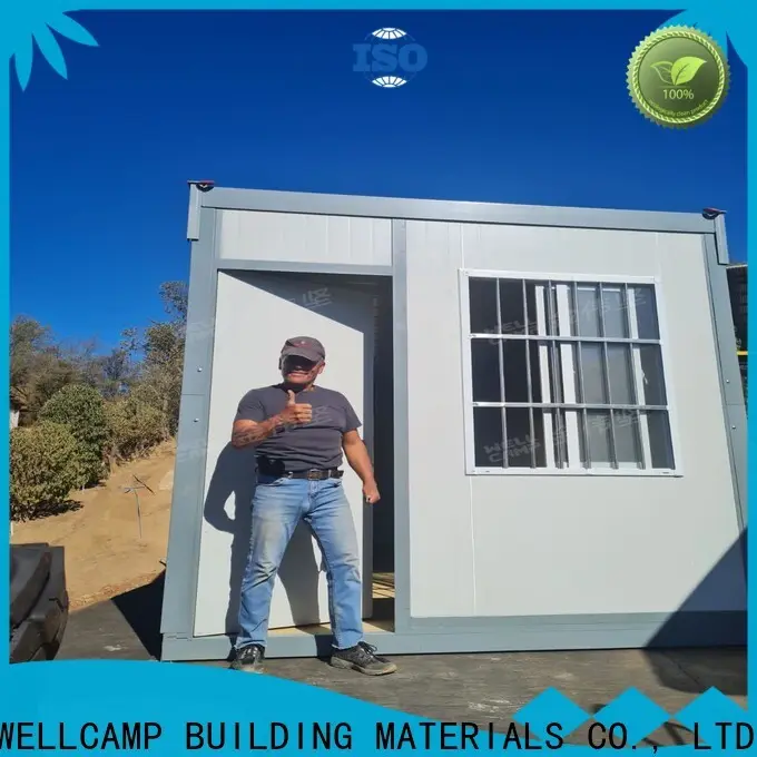 WELLCAMP, WELLCAMP prefab house, WELLCAMP container house two floor prefabricated houses with walkway for apartment1 1