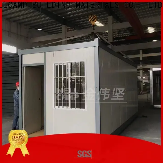 mobile detachable container house with walkway for apartment 1