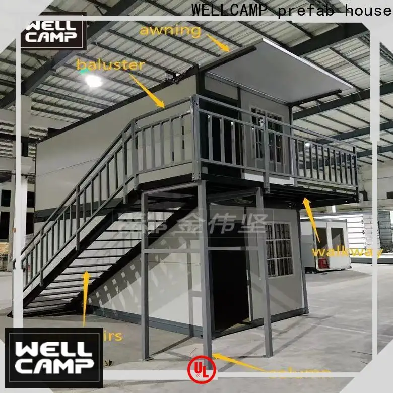 WELLCAMP, WELLCAMP prefab house, WELLCAMP container house rock folding container house maker for outdoor builder 1
