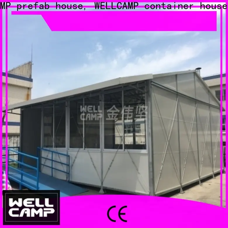 WELLCAMP, WELLCAMP prefab house, WELLCAMP container house pitch prefab homes home for labour camp 1