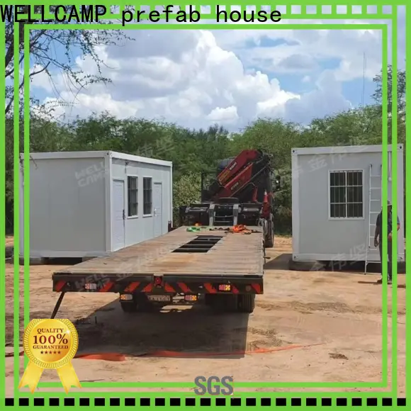 WELLCAMP, WELLCAMP prefab house, WELLCAMP container house two floor prefabricated houses with walkway for office4 1