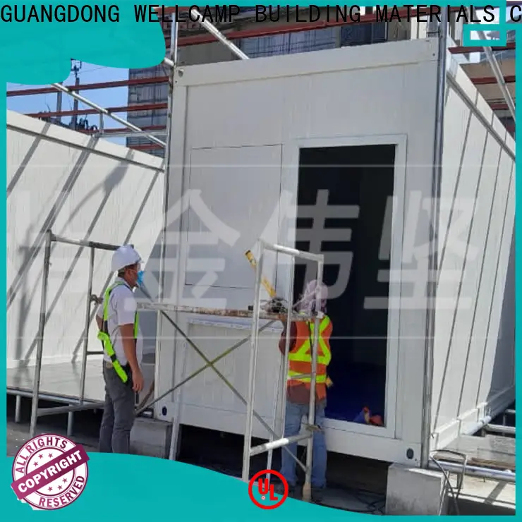 WELLCAMP, WELLCAMP prefab house, WELLCAMP container house newest small container homes manufacturer wholesale 1