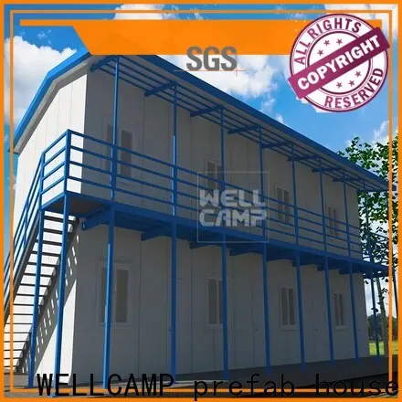 WELLCAMP, WELLCAMP prefab house, WELLCAMP container house economic T prefabricated House classroom for labour camp 1
