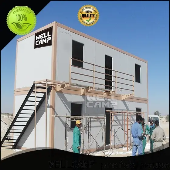 WELLCAMP, WELLCAMP prefab house, WELLCAMP container house two floor container house builders home for office 1