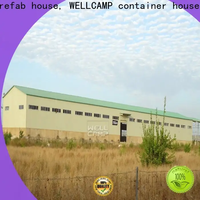 WELLCAMP, WELLCAMP prefab house, WELLCAMP container house economic steel warehouse supplier for chicken shed 1