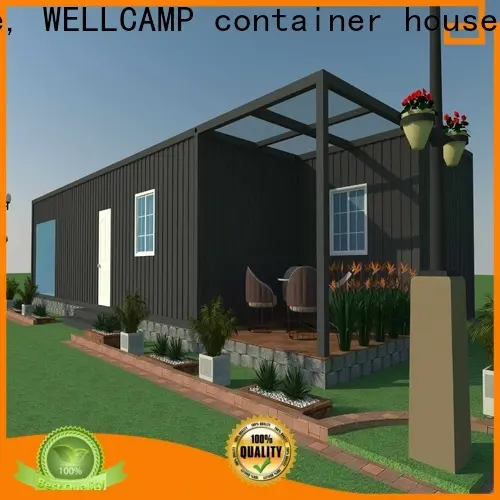 WELLCAMP, WELLCAMP prefab house, WELLCAMP container house detachable luxury living container villa suppliers in garden for sale 1