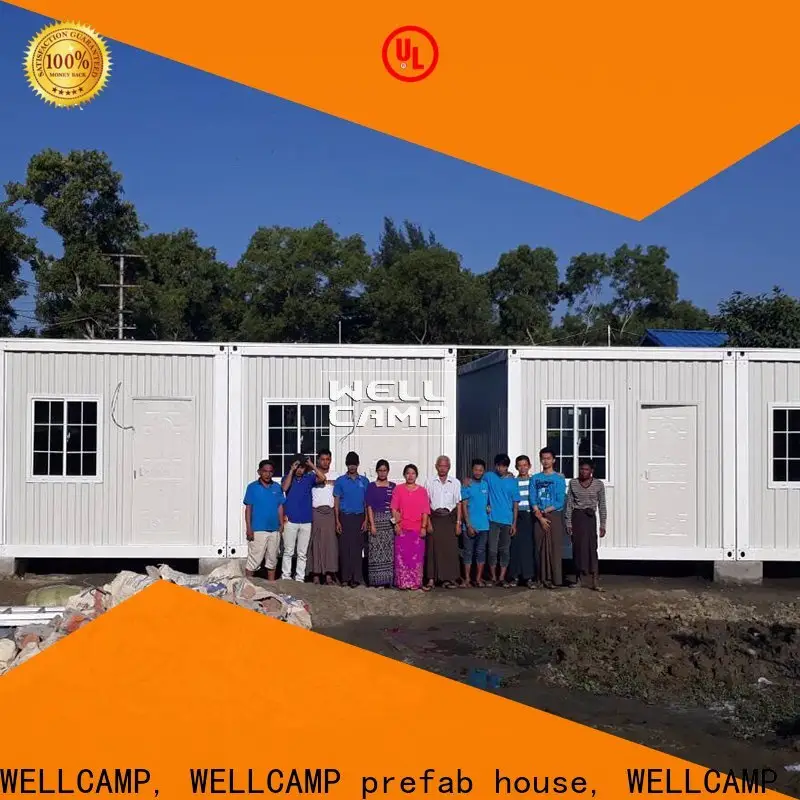 WELLCAMP, WELLCAMP prefab house, WELLCAMP container house flat steel container houses home for renting 1