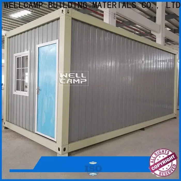 WELLCAMP, WELLCAMP prefab house, WELLCAMP container house corrugated steel container houses supplier for living 1