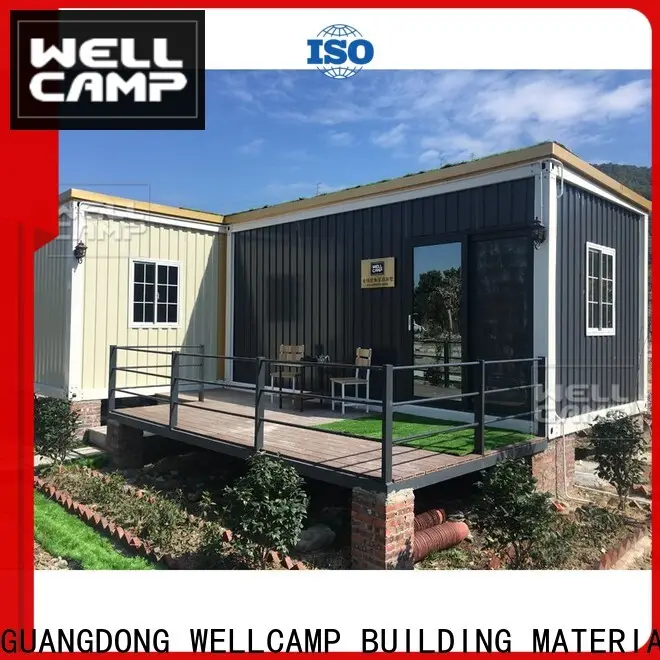 WELLCAMP, WELLCAMP prefab house, WELLCAMP container house shipping container home designs wholesale for resort2 1