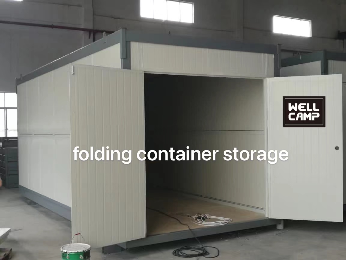 Folding Container Storage/ Portable Folding Houses / Low Cost Container ...