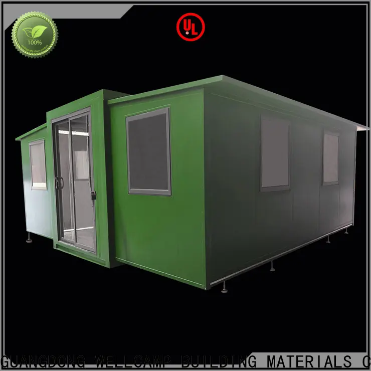 big size container shelter with two bedroom for living 1