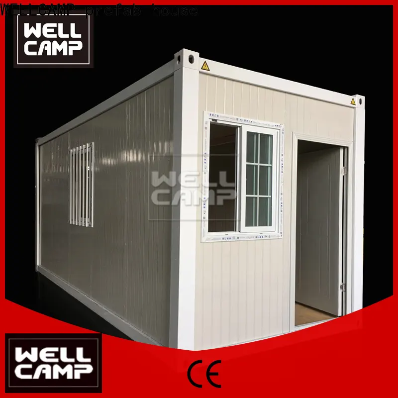 WELLCAMP, WELLCAMP prefab house, WELLCAMP container house roof small container homes manufacturer online 1