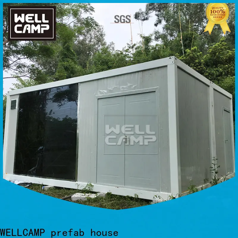 WELLCAMP, WELLCAMP prefab house, WELLCAMP container house completed shipping container house floor plans with walkway for sale 1
