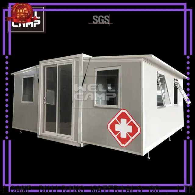 big size expandable container house with two bedroom for wedding room 1