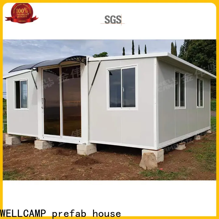 WELLCAMP, WELLCAMP prefab house, WELLCAMP container house container house with walkway for dormitory5 1