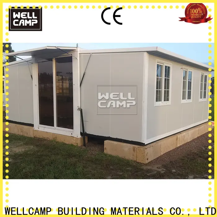 WELLCAMP, WELLCAMP prefab house, WELLCAMP container house prefabricated houses with walkway for office5 1