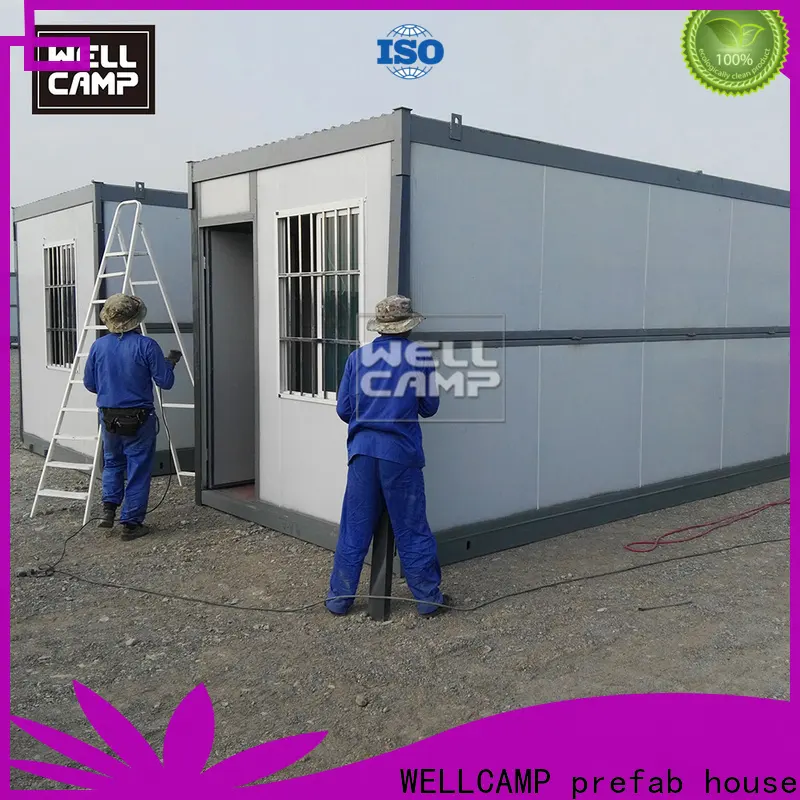 WELLCAMP, WELLCAMP prefab house, WELLCAMP container house wool folding container house supplier for worker 1
