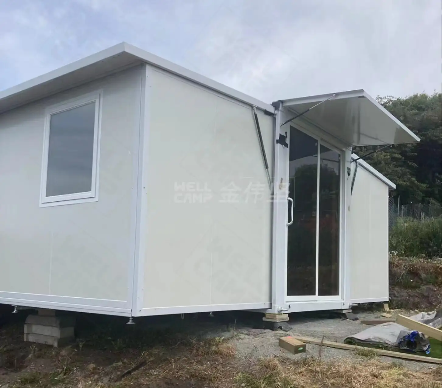 Casa contêiner expansível de 2/3 camas/casa contêiner para construção rápida 1