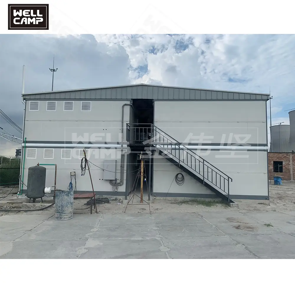 ตู้คอนเทนเนอร์แบบพับได้ สร้างอพาร์ทเมนท์สำเร็จรูปได้ง่ายและรวดเร็ว บ้านคอนเทนเนอร์ Wellcamp 1