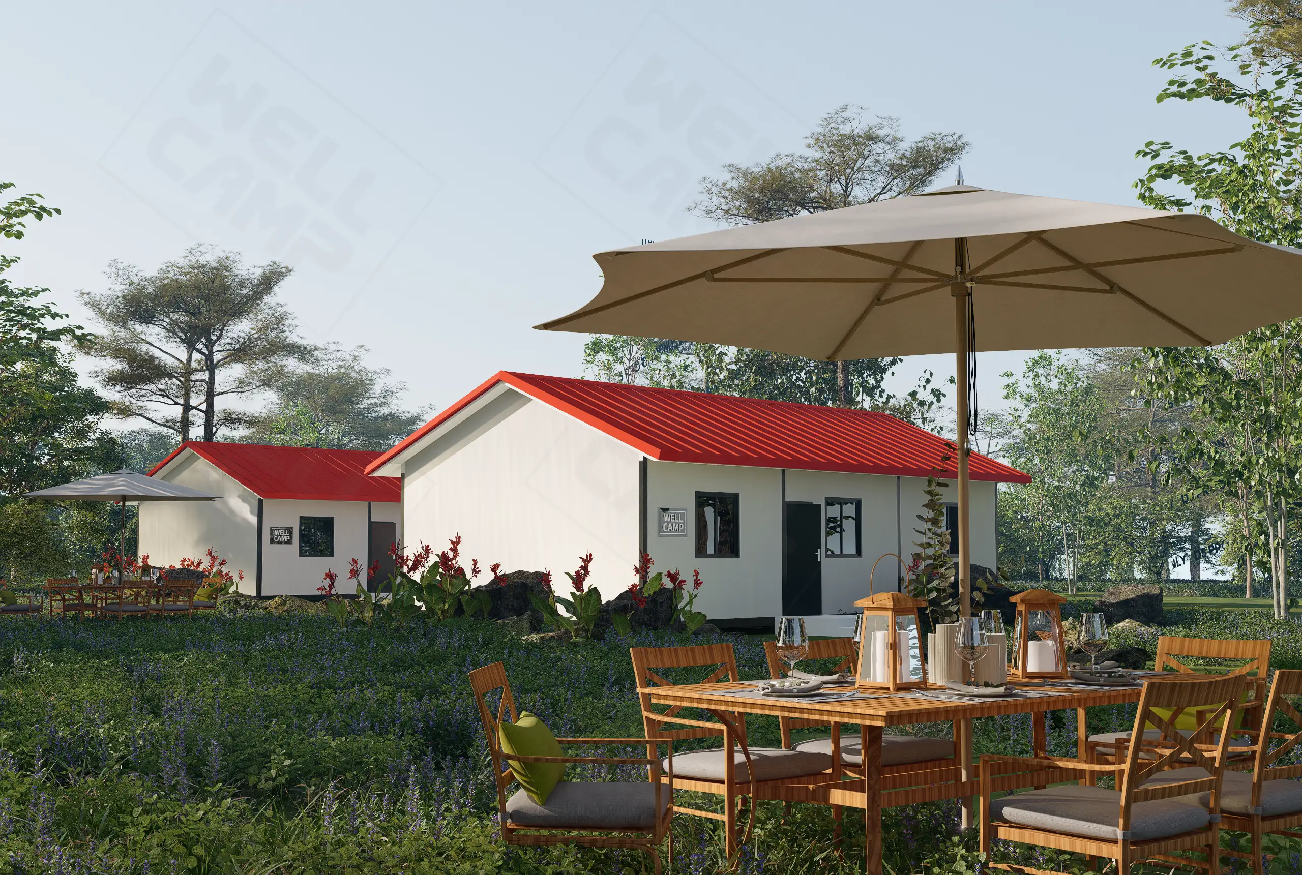 Постройте, куда не могут идти дороги - откройте для себя Hellcamp Mountain House! 1