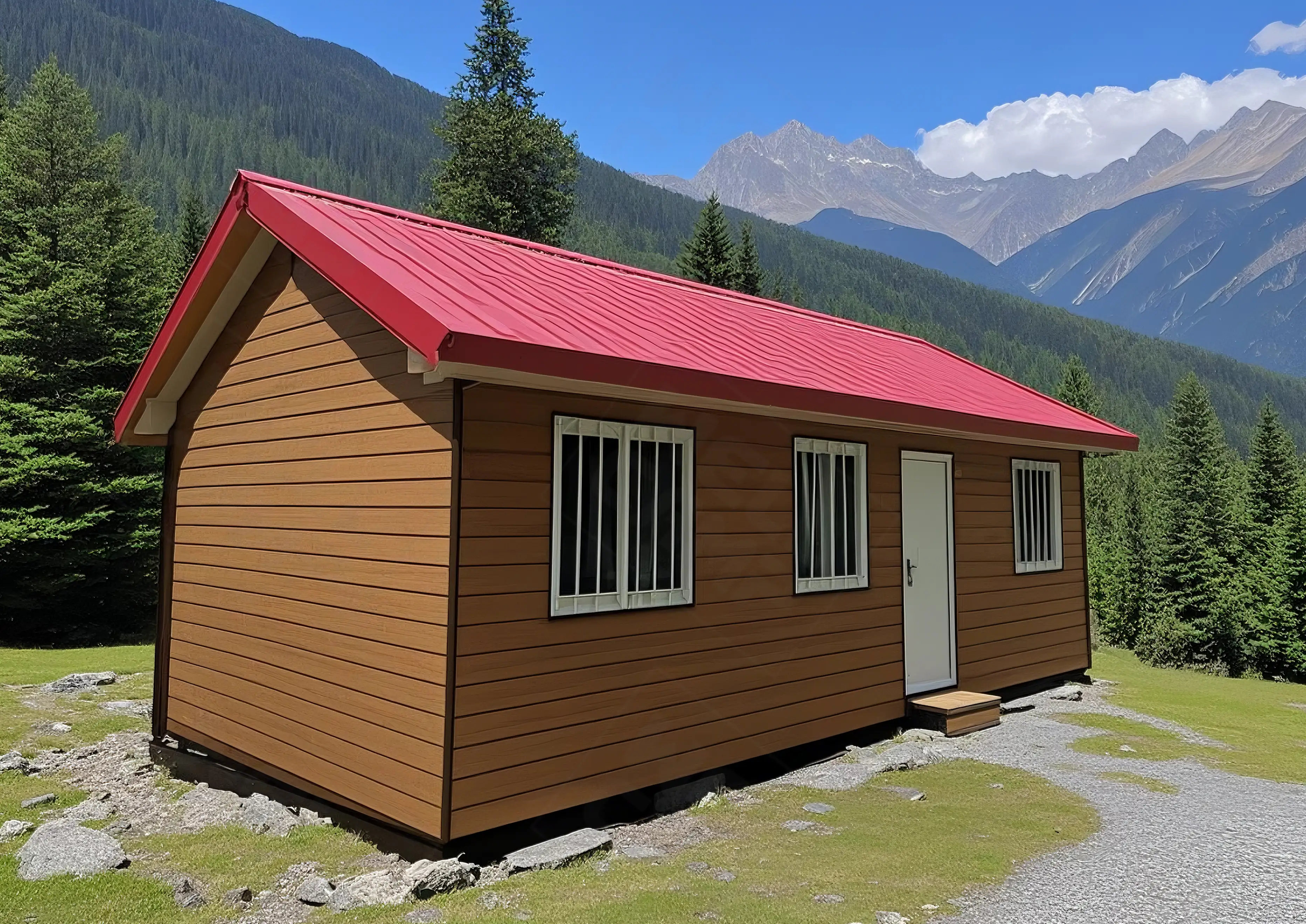 Vida elevada: el encanto de las casas de montaña prefabricados en retiros remotos 1