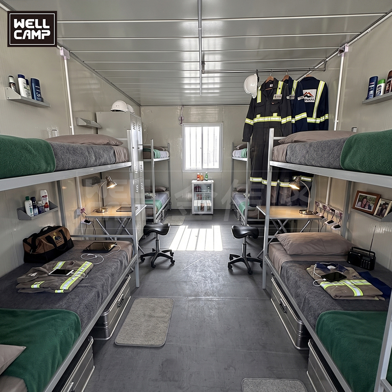 Turnkey Detachable Container Camp for Remote Chile Mines 7