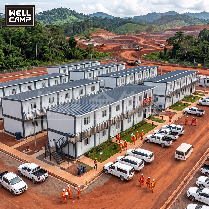 WELLCAMP High Quality  Detachable Container Camp for Indonesian Nickel Mines 1
