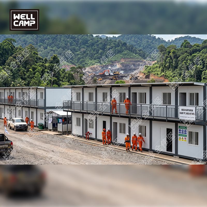 WELLCAMP High Quality  Detachable Container Camp for Indonesian Nickel Mines 7